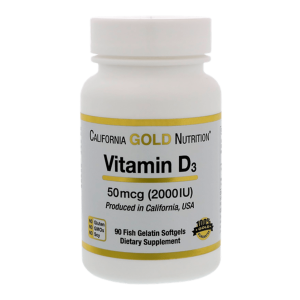 Vitamin D3 2000 90 Капсул, 4990 тенге